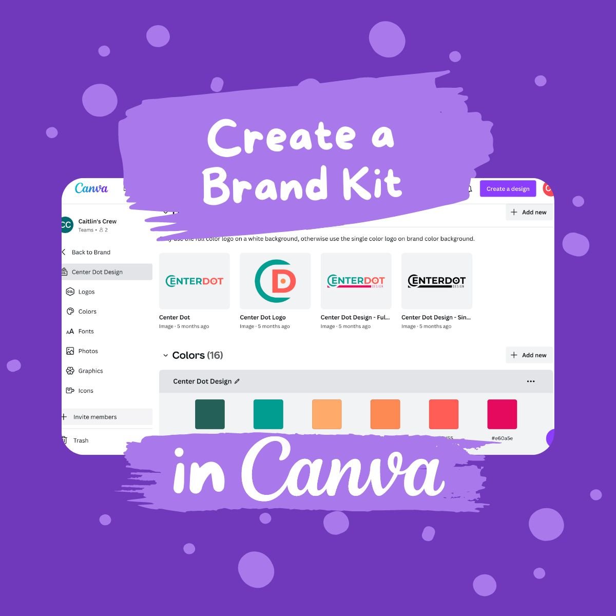 How To Design A Brand Logo In Canva